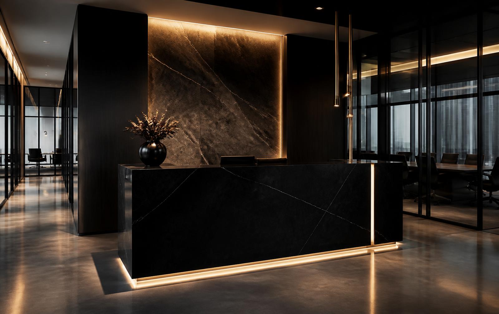 HR Packers & Movers reception desk